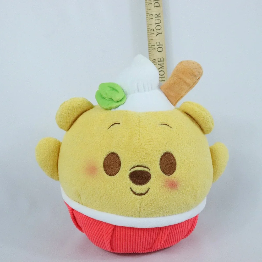 Disney Munchlings Winnie the Pooh Lemon Mint Shaved Ice Plush Stuffed Animal 10